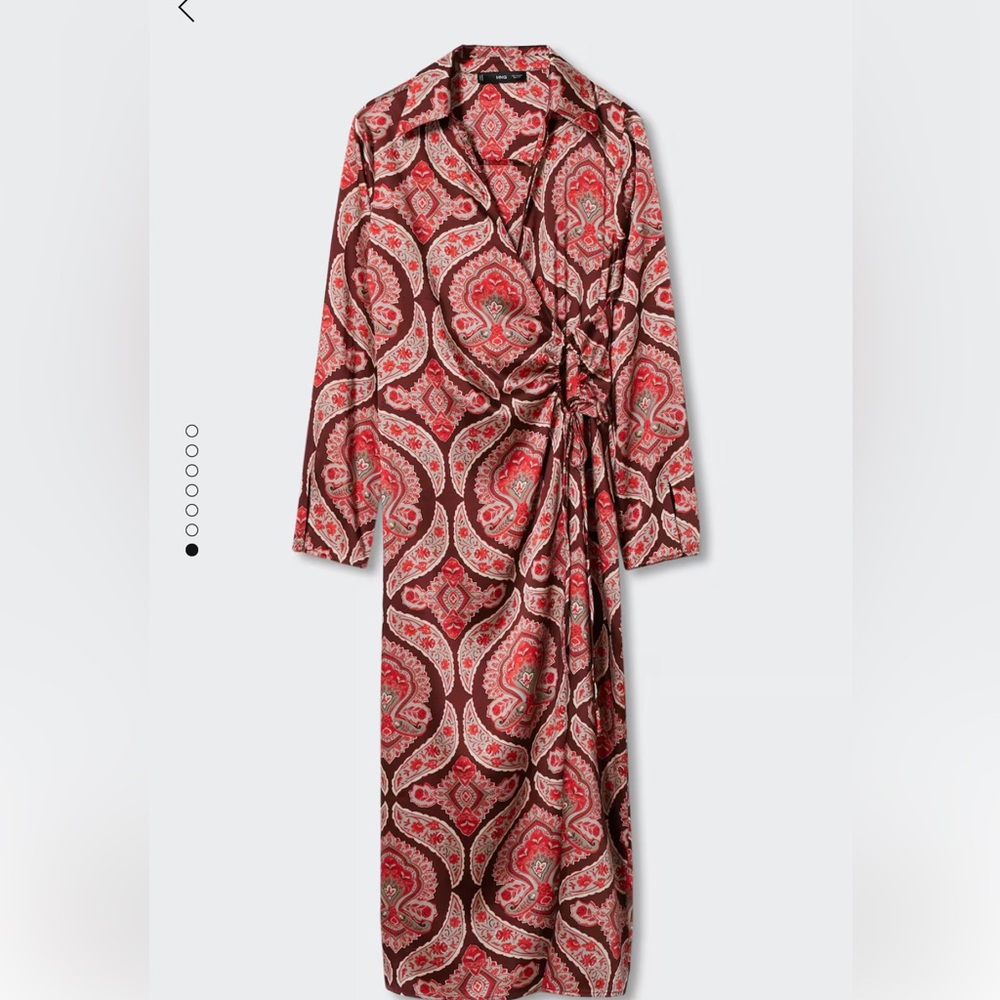 MANGO wrap dress barely worn excellent condition XXS